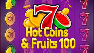 hot coins and fruits 100